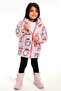 Girl's Fleece Hooded Penguin Candy Patterned Winter Puffer Jacket & Coat & Parka