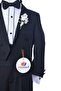 Boy's Black Frock Coat Tuxedo Suit - 5