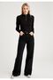 Extra High A.c.a.i.p S.o.l.m.a.z Black Loose Jeans Palazzo Trousers (SUPER HIGH NON-FADE) - 4
