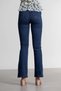 Diqsomania Women's Dark Blue Flare Sleeve High Waist Jean - 5