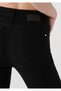 Women's A.C.A.I.P Women's Black High Waist Jeans Pants Colorfast Jeans (Color-Retaining) - 7