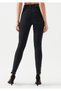 Victoria A.C.A.I.P Women's Black High-Waisted Jeans, Fade-Resistant Black Jeans (Slimming Fit). - 4