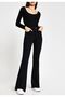 Cocu Black Flare Jeans High Waist Flare Jeans Combination