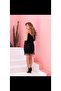 White Tasseled Mini Dress - 3