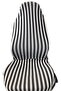 Striped Service Case Black and White Zebra Sofa Cover Tofaş Compatible Service Case