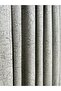 Stone Color Background Curtain - Gray Detailed, Single Wing, 1/3 Close Pleat - 4