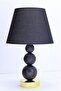 Metal Leg Conical Fabric Night Lamp - Lampshade Decorative - 2