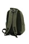Unisex Khaki Backpack Canvas Fabric Outdoor Bag with Laptop Compartment 307 - 3
