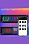Led Matrix Panel Digital Display Controlled App Controlled 16 X 64cm Led Display - 4