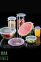 6-Piece Metal Cornet-Cabbage Mold 6 Sizes Food Protector Silicone Cover Storage Cap - 4