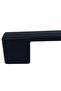8 Pieces Marmara Handle 128 mm Black Kitchen Handle Drawer Cabinet Door Handle Metal Furniture Cabinet Handle - 2