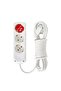5 Meter Multi Group Socket - Switchless, Wired, 3-Plus Grounded Plug Socket - 2