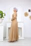 Elegant Stone Detailed Hijab Special Occasion Evening Dress - 4