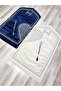 Heart Prayer Rug Paired Double Prayer Rug with Rosary Bridal Groom Bundle Gift Dowry Holder - 2