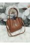 Puppy Model Long Arm Strap Women's Shoulder Bag with Makeup Bag - 3