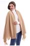 capicino fleece scarf cafe restaurant hotel shoulder scarf shawl - 2