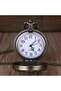 ساعة سلسلة على الطراز العتيق الرجعية - مجموعة ساعات حنين مصنوعة يدويًا - 2