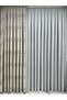 Velar Soft Cream/Milk Coffee Background Curtain Single Wing 1/3 Frequent Pleat - 2