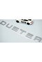 غطاء أمامي من Duster باللون الرمادي ABS 3M ثلاثي الأبعاد متوافق مع شعار Dacia - 3