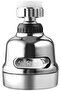 Economical 3-Function Faucet Head Chrome 360 Degree Rotatable Filtered Faucet Spout - 4