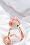 Teddy Bear Design Water Bottle with Earphone Hole - Double-Lid Water Bottle with Straw for Children - School Water Bottle with Neck Strap, 750 Ml. - 4