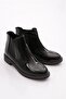 155-22K Women's Chelsee Ankle Boots Black Wrinkled - 3