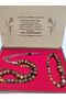 tiger's eye stone prayer beads and bracelet gift set in a wooden box - 3