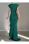 Crepe Fabric Volan Detail Uzn Evening Dress and Graduation Dress 729 582663 - 2
