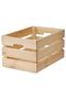 صندوق ديكور مقاس 46x31x25 سم، صندوق تنظيم المنزل من خشب الصنوبر ميريديندوكان، سلة من خشب الصنوبر الصلب