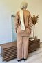 Biscuit Women's Knitwear Tunic and Trousers Set - Hijab Design - 4