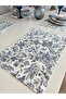 6 Stain-Proof Flower Patterned Gray American Serving - 3