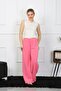Pink Combed Cotton Women's Set - Wide Leg 5501 - 6
