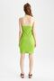 Bodycon V-Neck Mini Dress - Camisole Y7479Az22Sm - 4
