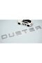 غطاء أمامي من Duster باللون الرمادي ABS 3M ثلاثي الأبعاد متوافق مع شعار Dacia - 2