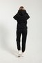 3 Thread Women's Tracksuit Set with Hooded Kangaroo Pocket, Soft Fleece Inside, Top and Bottom - 4