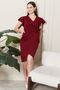 Women's Short Sleeve Side Belted Mira Dress - 7