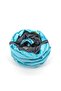 Foldable Tall Velvet Cat Tunnel (Turquoise) - 5