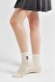 3 Pack Embroidered Winter College Socks - 3