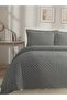 Helena Double Bedspread Set Gray |   Flounce Pillowcase 240X260 - 5