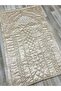 French Guipure Embroidered Velvet Dowry Bridal Set Prayer Rug - 3