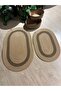 Amsterdam Jute, Wicker, Bathroom Mat Set, 4-Piece Bathroom Set 50 X 80 cm 40X60 cm - 4