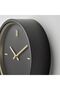 Stursk Wall Clock, Black-Gold Colour, 26 cm - 5