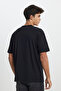 Comfortable Fit - Crew Neck Black 100% Cotton T-Shirt - 5