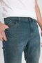 Normal Waist Slim Fit Stone Men's Denim Trousers L70115858 Rider Jean Pants - 4