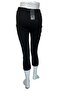 Kids Girls Black Pocket Capri Tights - 6