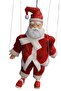 Stringed Santa Claus Puppet
