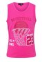 Basketball Printed Girl's Zero Sleeve T-shirt