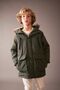 Boy's Hooded Water Repellent Plush Lining Long Coat Coat A2259a823wn - 3
