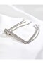 Zircon Stone Tasseled Women's Collet - Waterway Buckle - 2