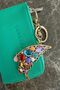 Crystal Stone Butterfly Keychain